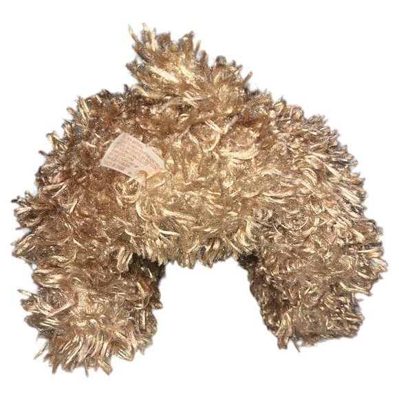 Dan Dee Collectors Choice Shaggy Curly Soft Tan Plush Dog Stuffed Animal 10 Inch - Picture 5 of 7